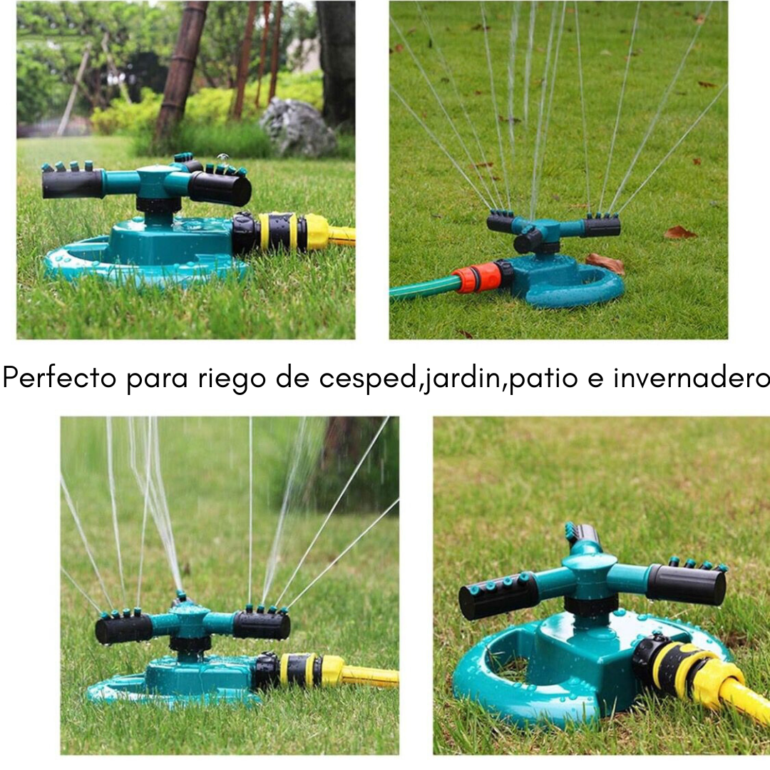 Aspersor rociador de jardin 360