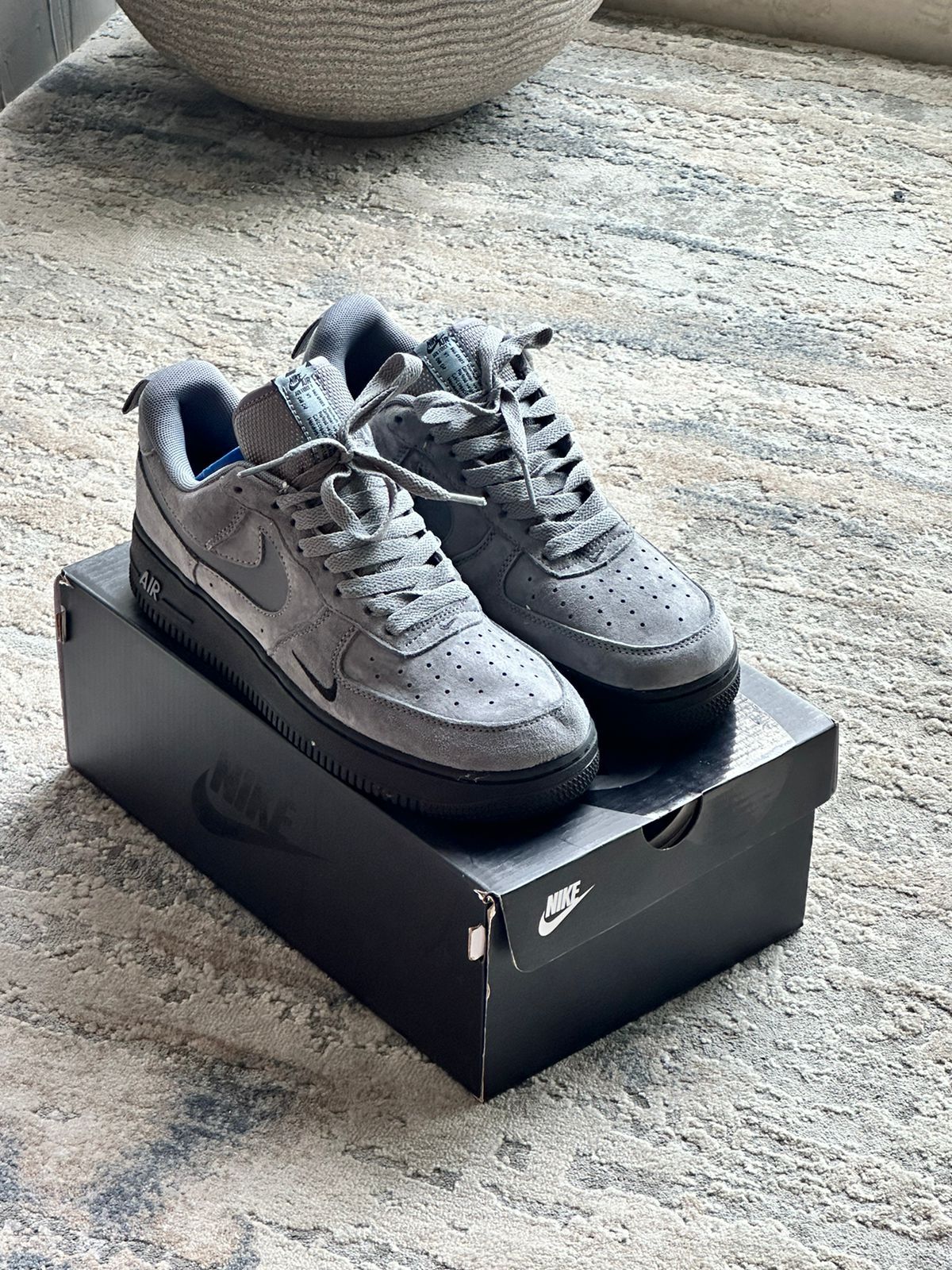 Nike Air Force One Grey Black