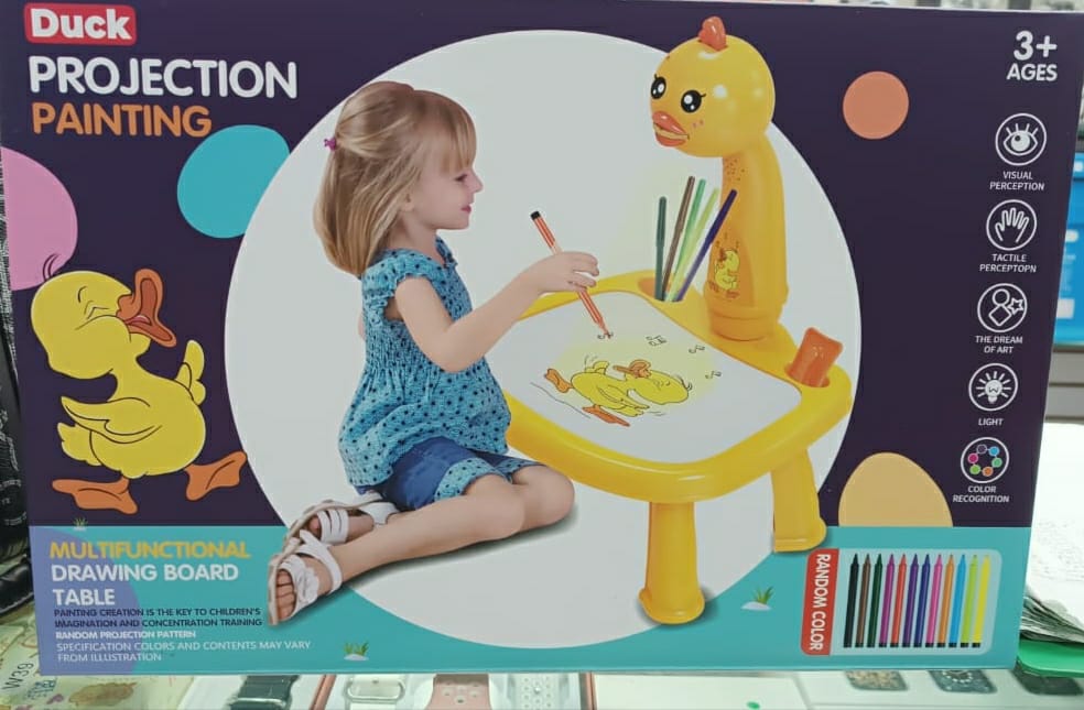 MESA DE DIBUJO PROYECTOR INFANTIL