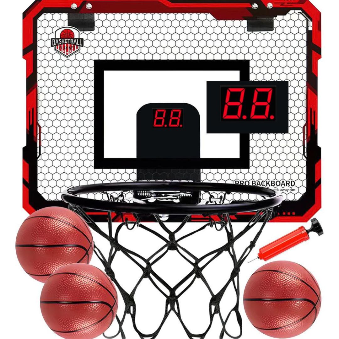 Canasta Baloncesto Contador Electronico Puntaje Juegos Niños