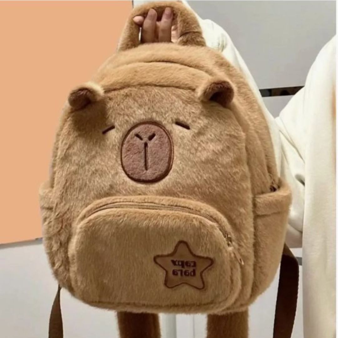 Mochila Peluche Capibara