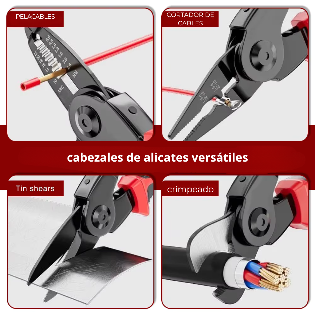Alicate Multifuncional  Ultrasolver® PRO 5 en 1 – Precisión, fuerza y versatilidad en una sola herramienta