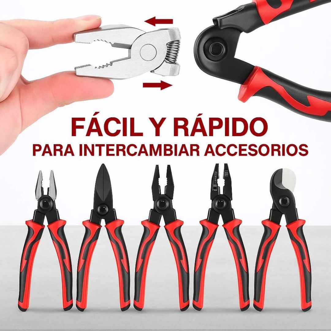Alicate Multifuncional  Ultrasolver® PRO 5 en 1 – Precisión, fuerza y versatilidad en una sola herramienta