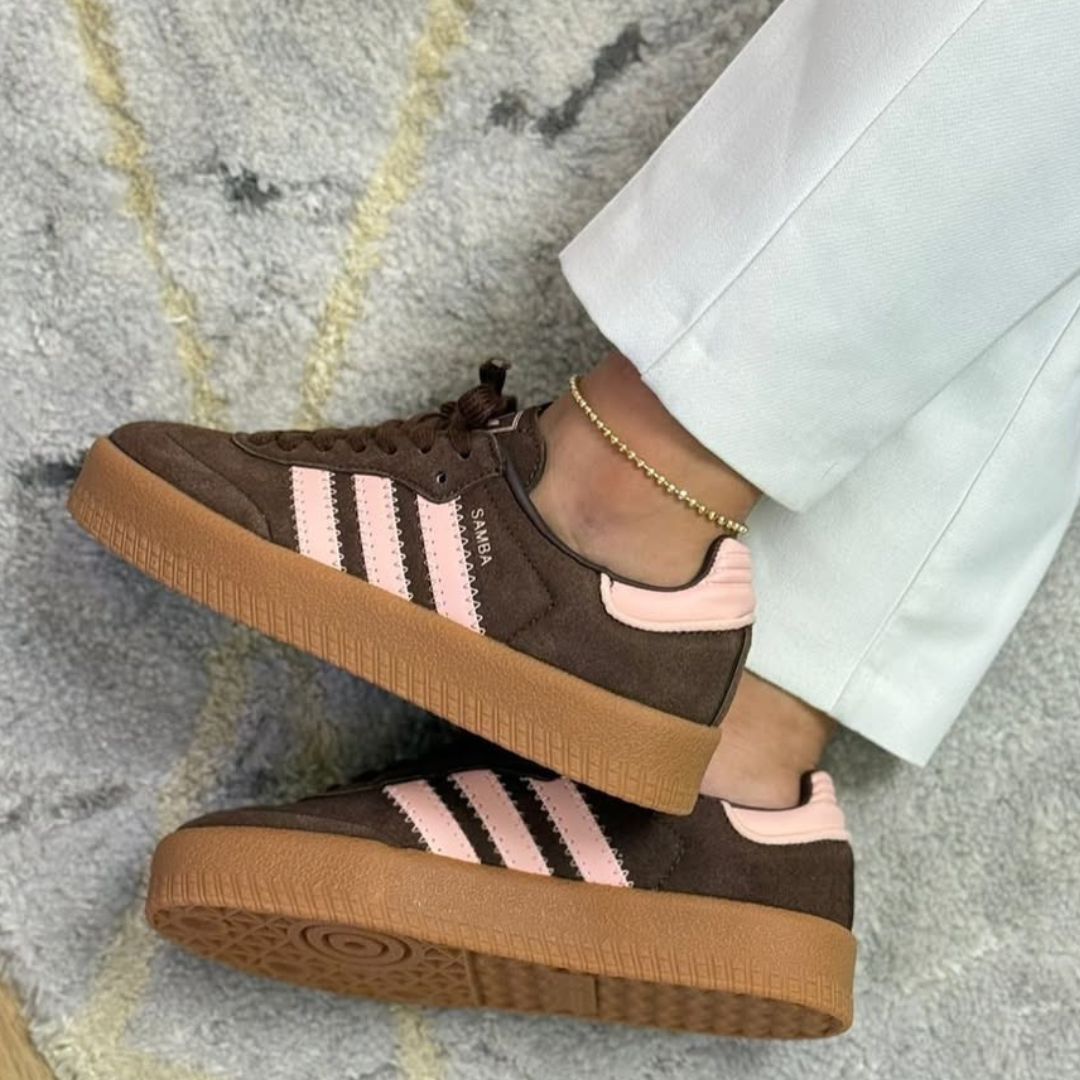 Adidas Samba Plataforma Cafe