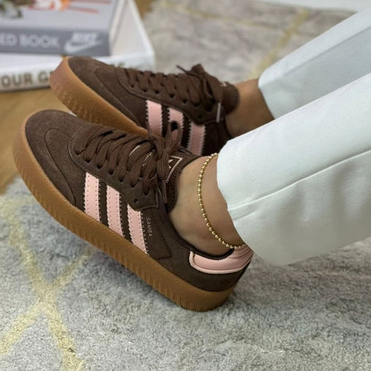 Adidas Samba Plataforma Cafe