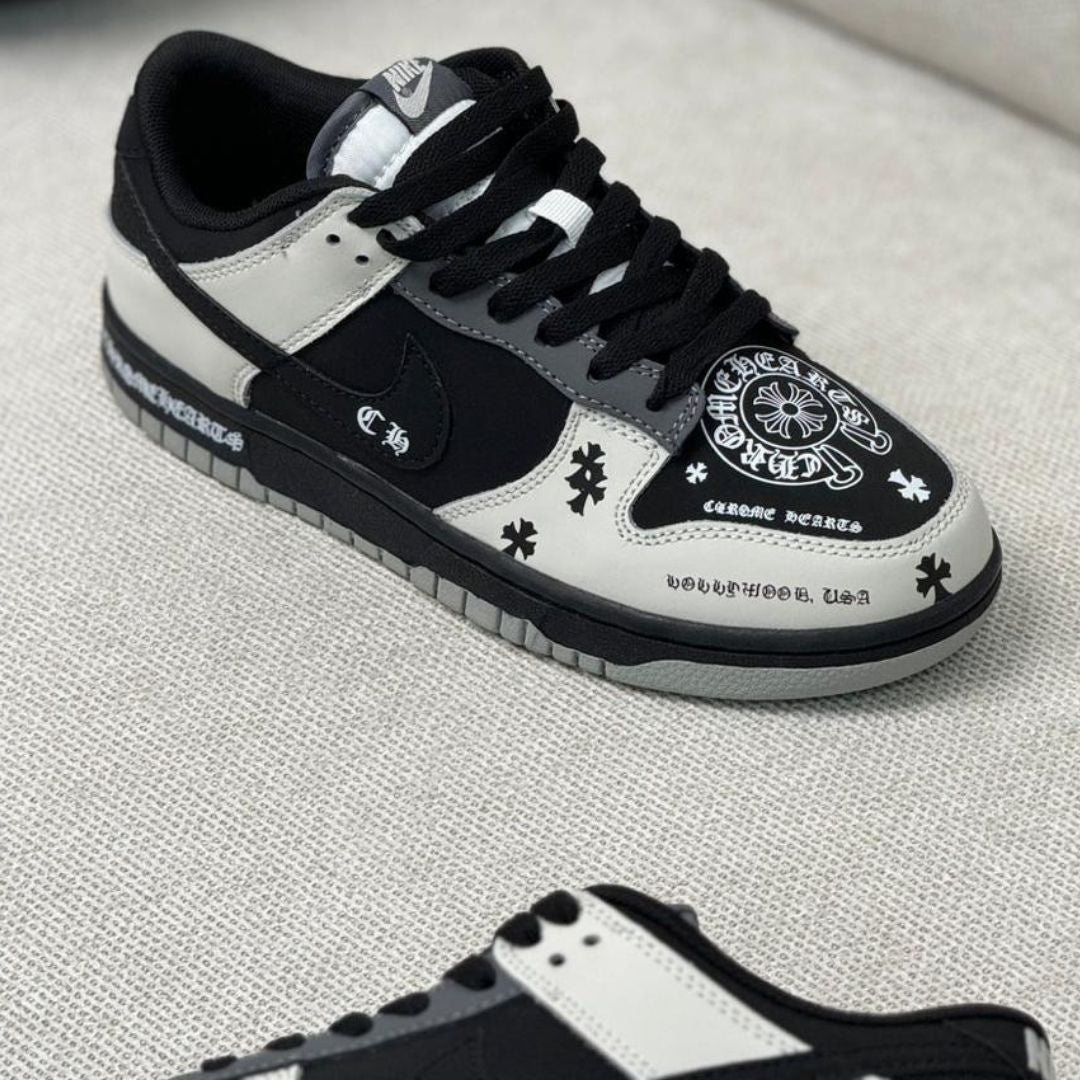 Nike Dunk Low Chrome Hearts Custom