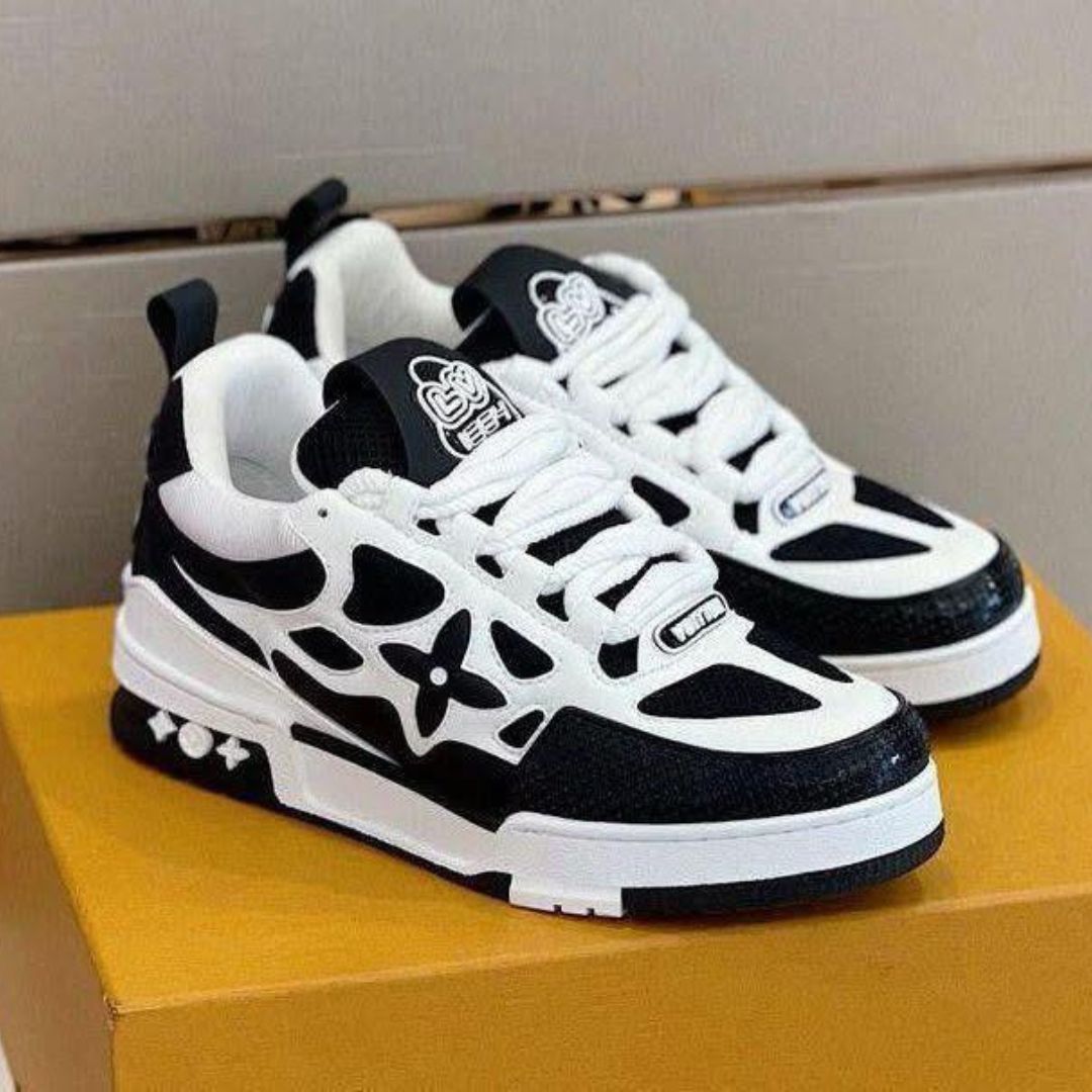 Louis Vuitton Skate Blanco Y Negro