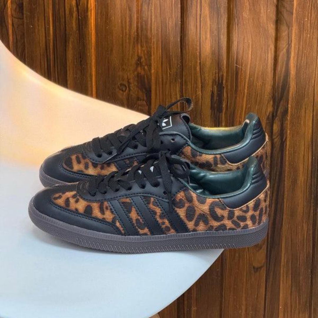 Adidas Samba OG W Leopardo Negro
