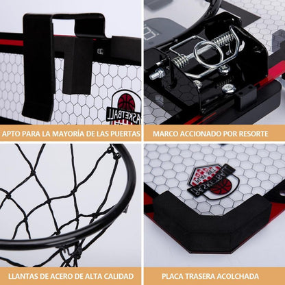 Canasta Baloncesto Contador Electronico Puntaje Juegos Niños