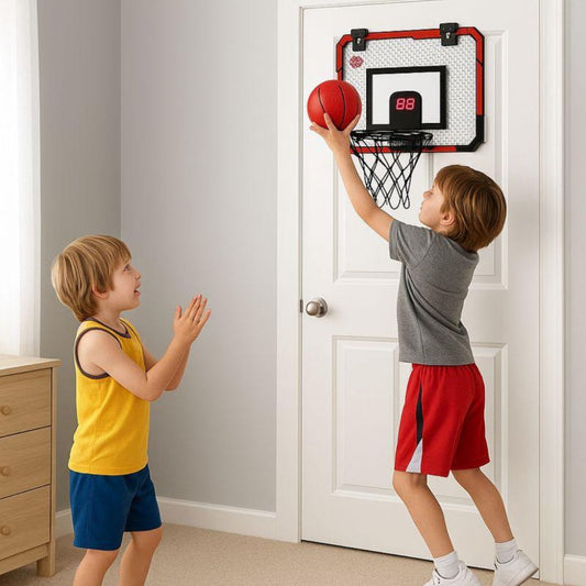 Canasta Baloncesto Contador Electronico Puntaje Juegos Niños