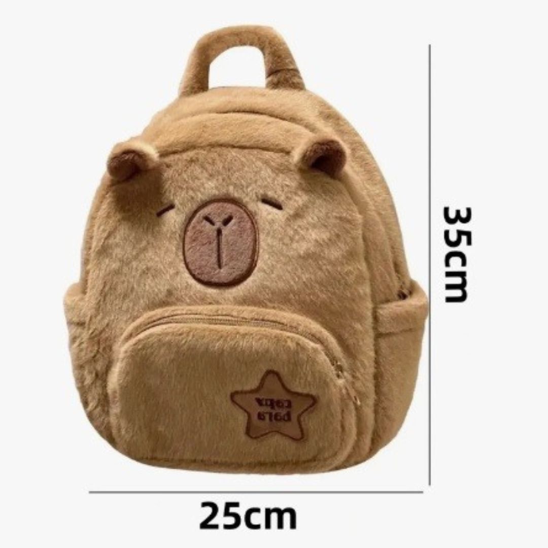 Mochila Peluche Capibara
