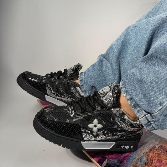 Louis Vuitton Skate Swarovski - Black