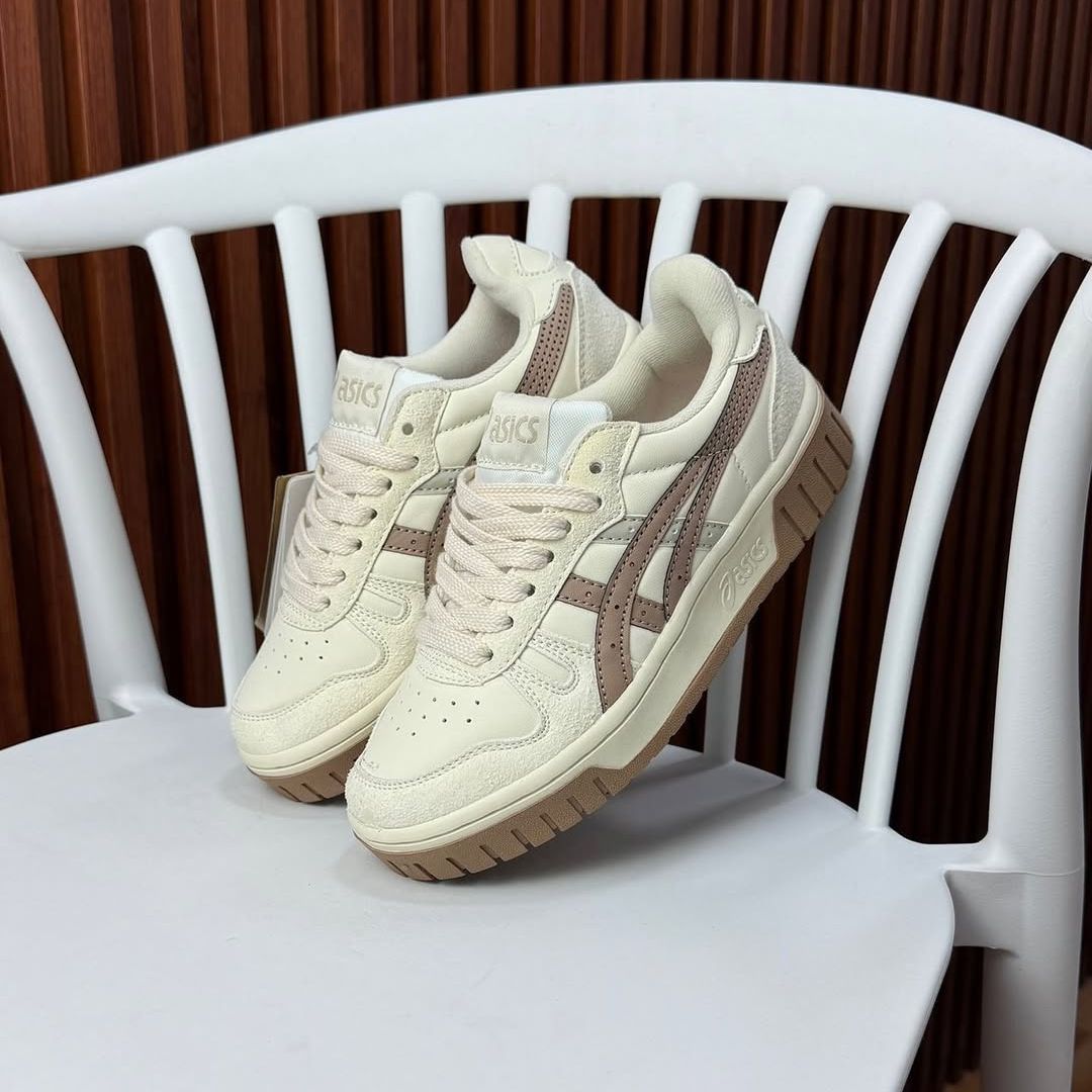 Asics Court Mz Cream Gray