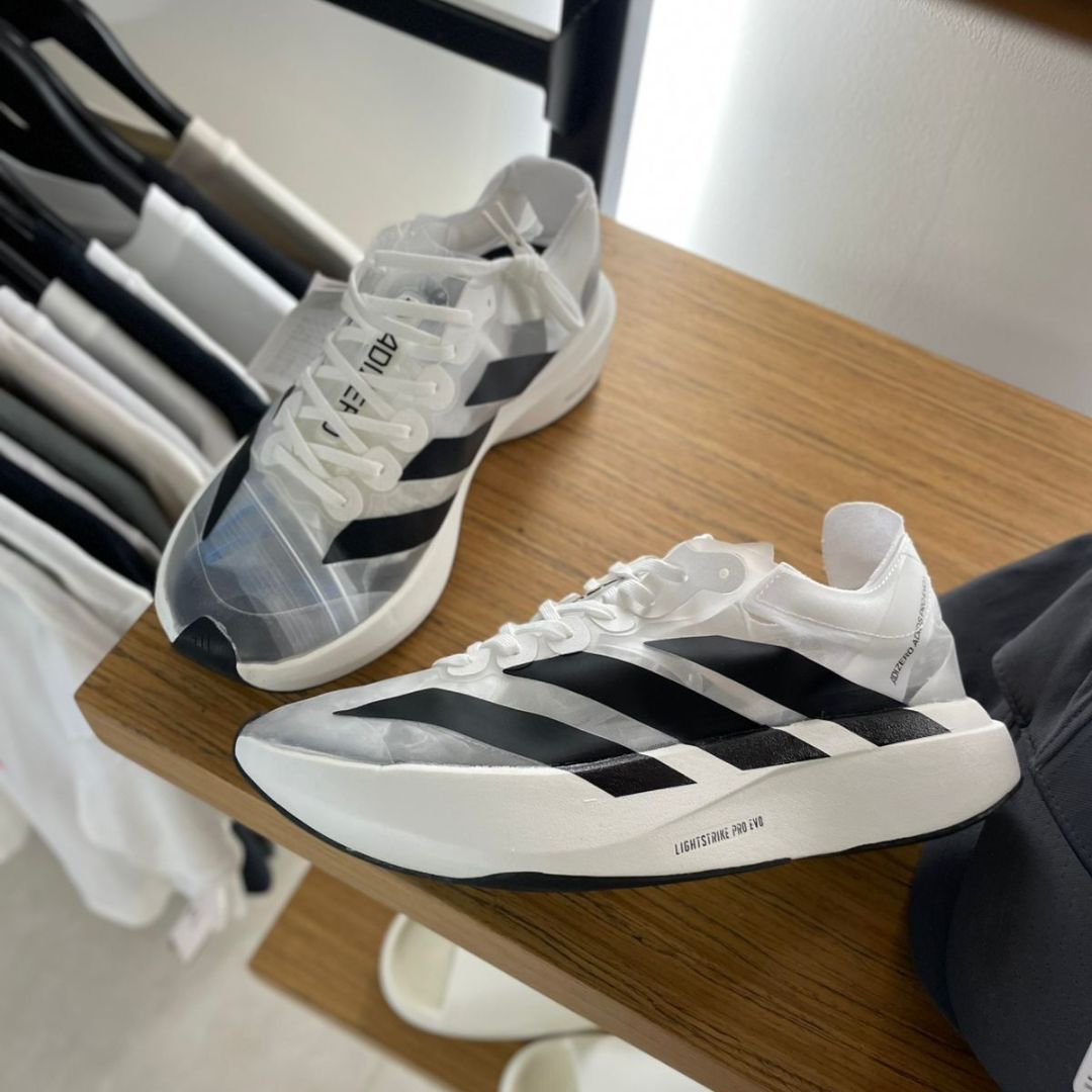 Adidas Adizero - Gris - Blanco