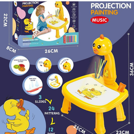 MESA DE DIBUJO PROYECTOR INFANTIL