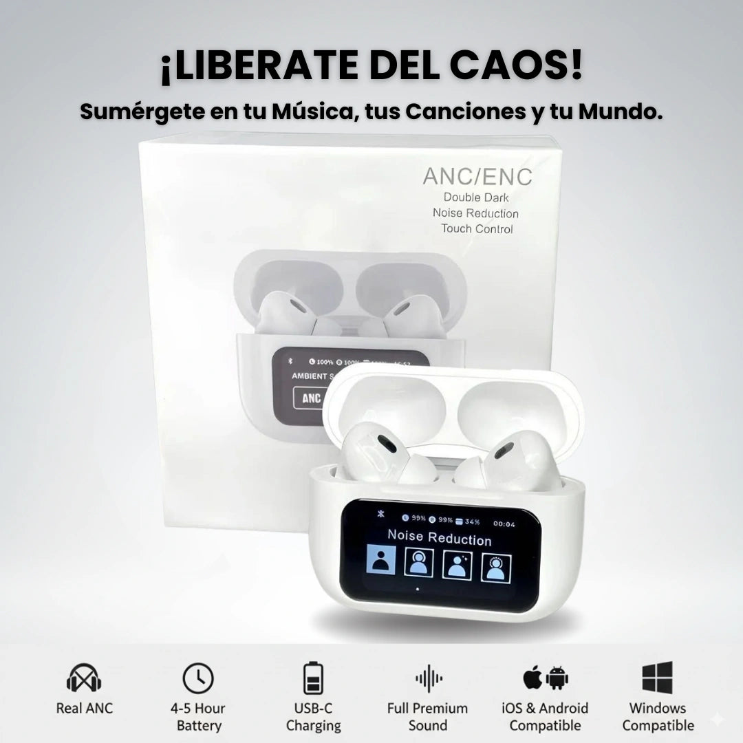 Audifonos AirPods PRO 2 Con pantalla y ANC