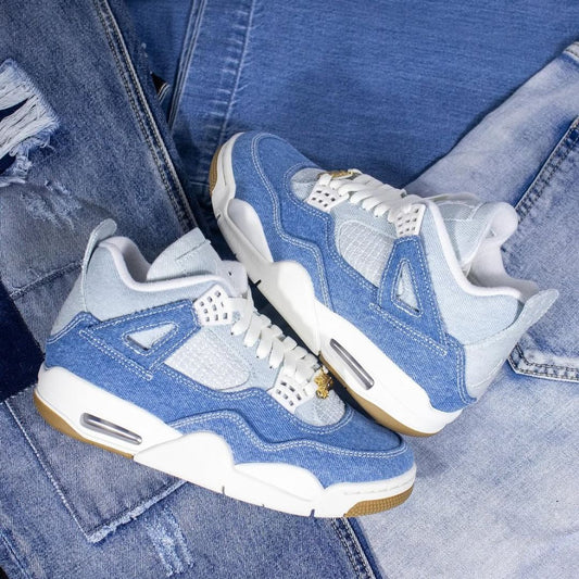 Jordan 4 Retro Tex Denim Worn Blue