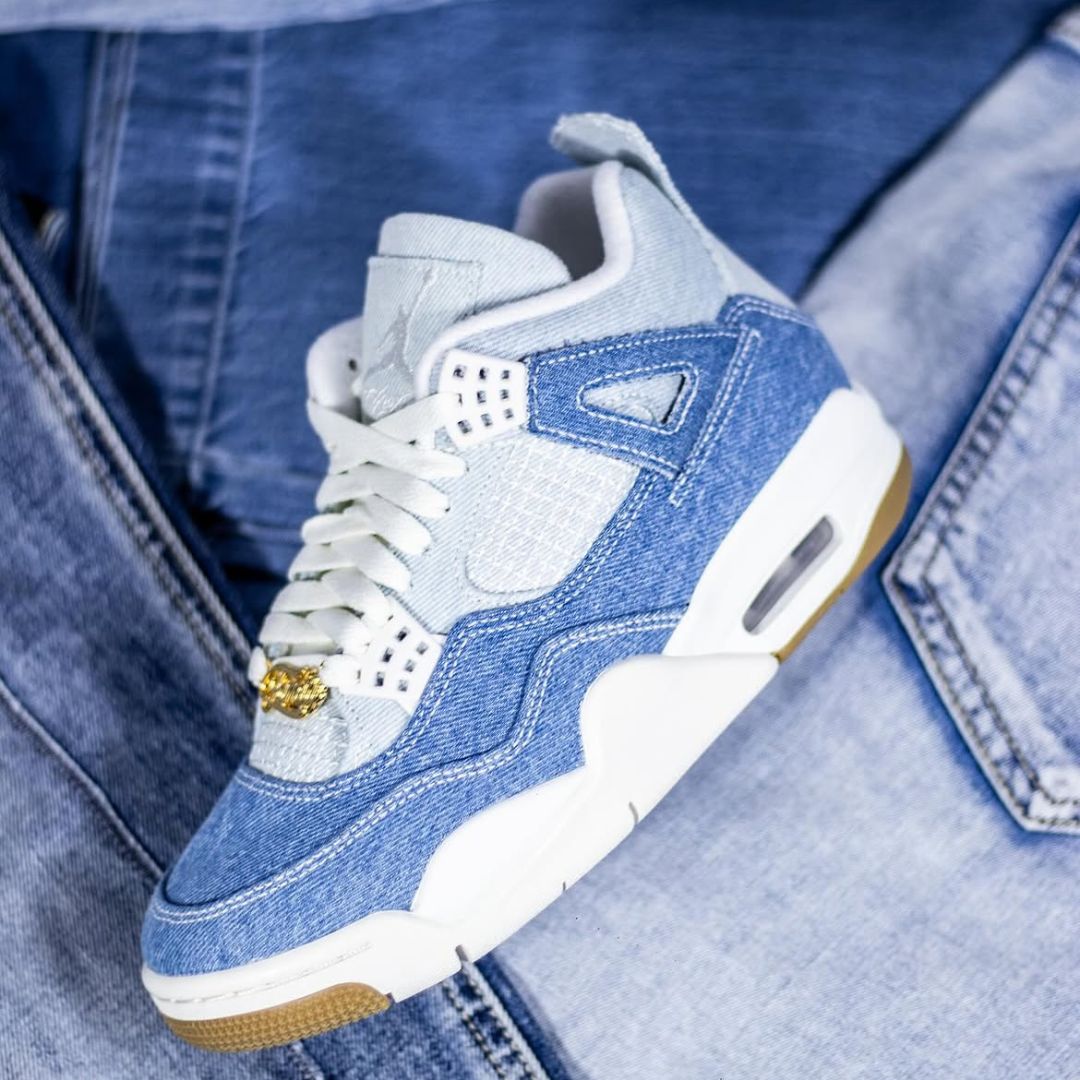 Jordan 4 Retro Tex Denim Worn Blue