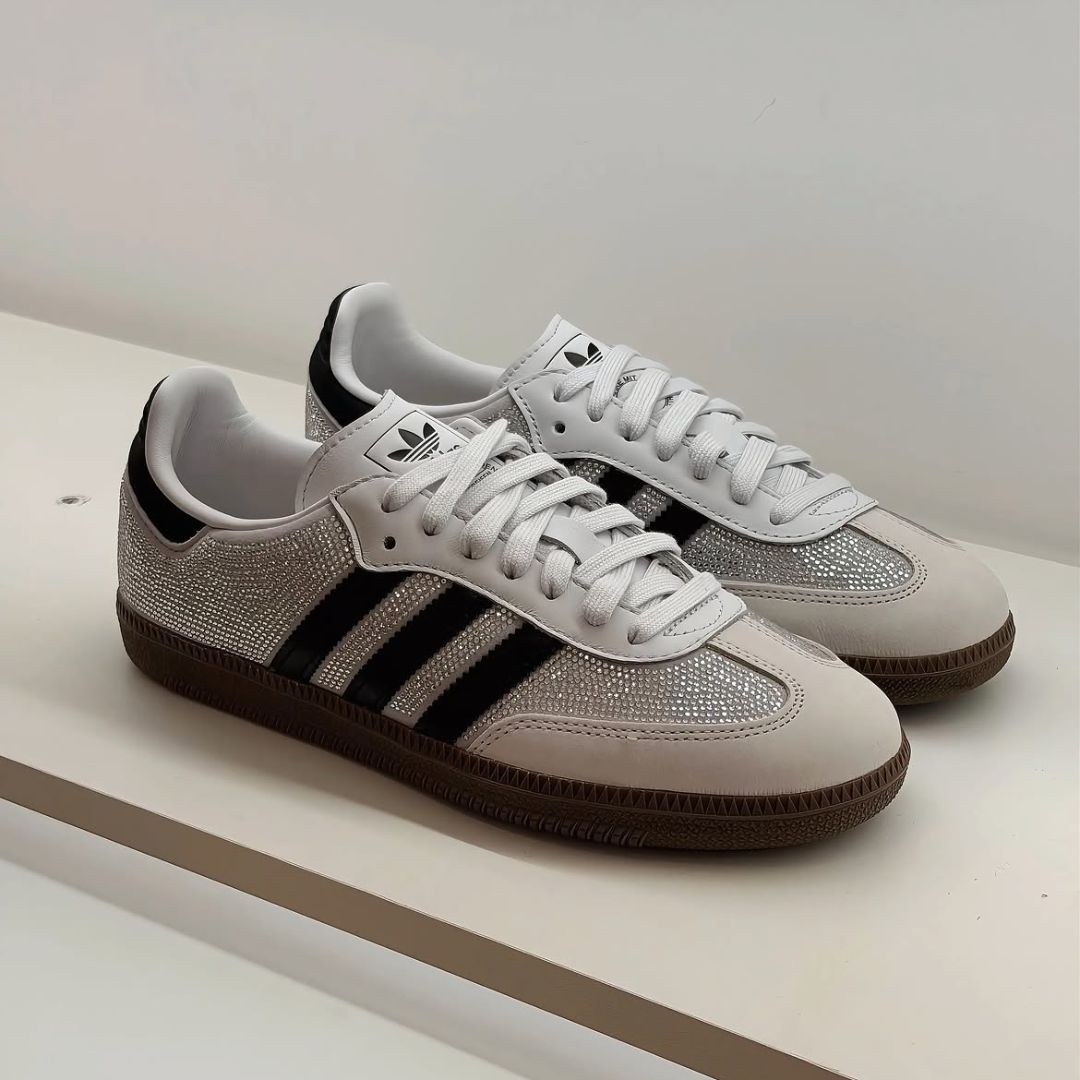 Adidas Samba Og Rhinestone Crystal White
