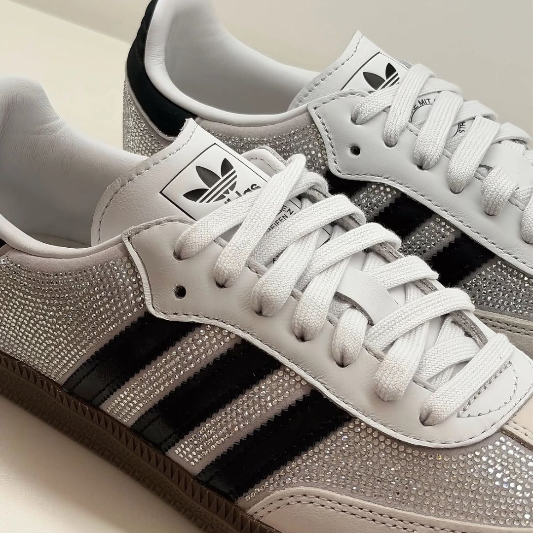 Adidas Samba Og Rhinestone Crystal White