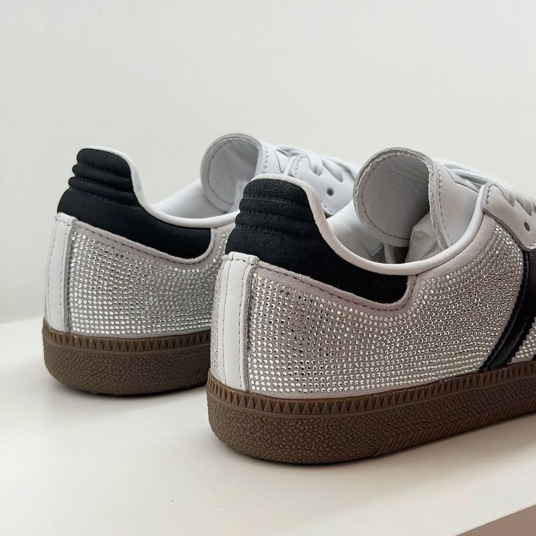 Adidas Samba Og Rhinestone Crystal White