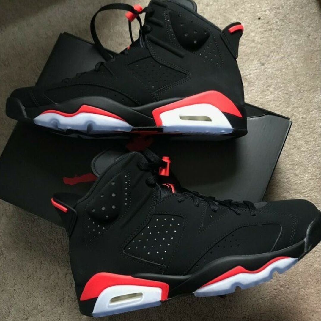 Air Jordan Retro 6 Infrade Negro