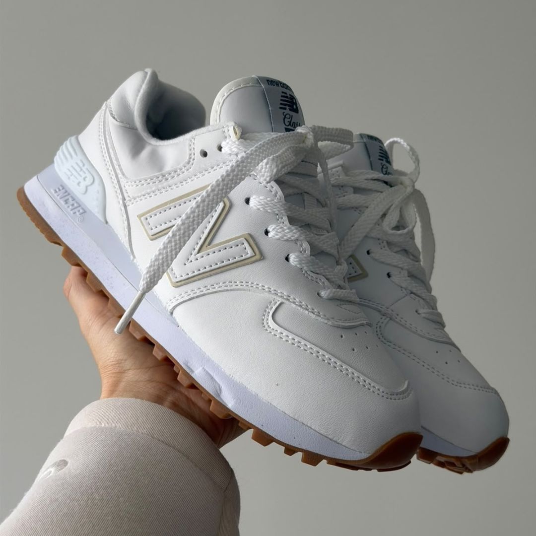 New Balance 574 Blanco