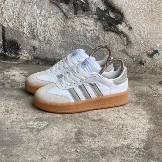 Adidas Samba Plataforma Gris
