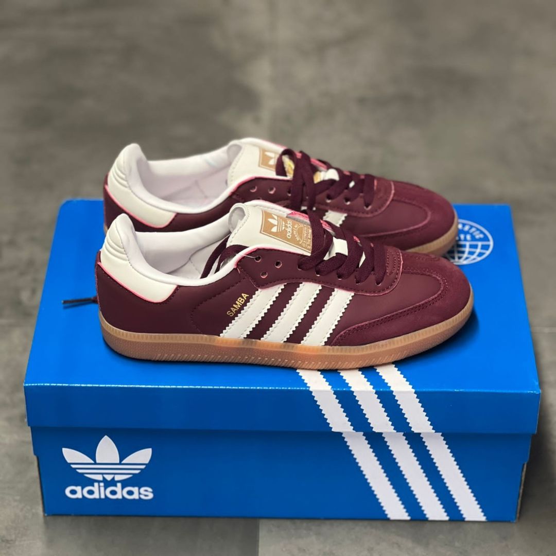 Adidas Samba-Red