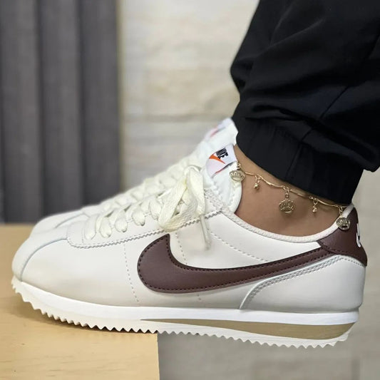 Nike Cortez Blanco/Cafe