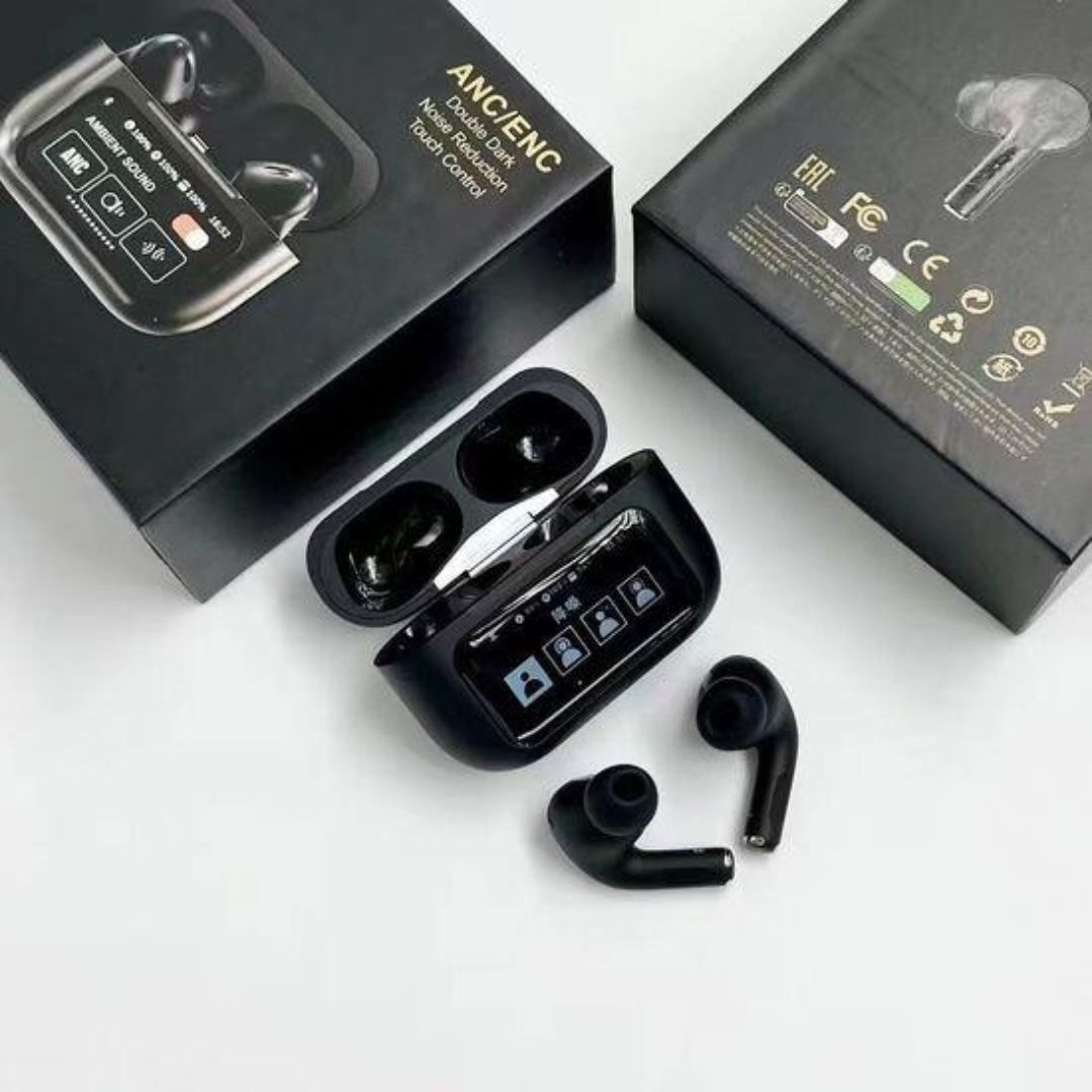 AirPods Pro 2 PANTALLA BLACK – A9 PRO