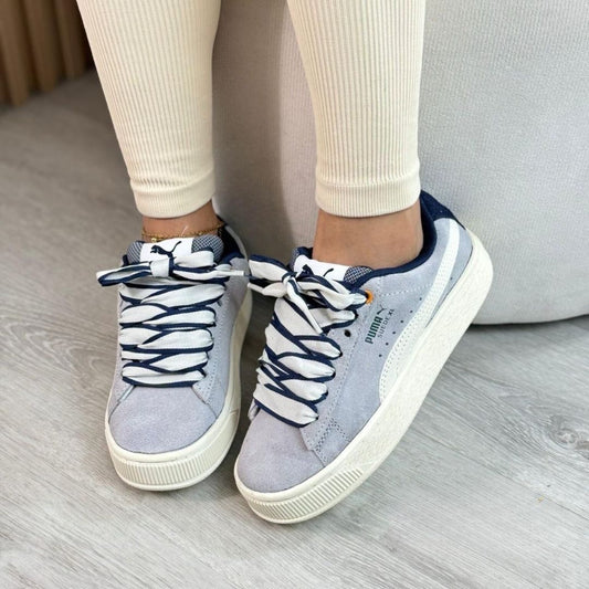 Puma Suede Xl Gris Azul