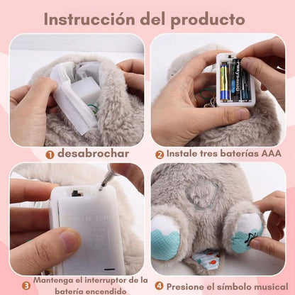 Peluche Para Dormir - Nutria que relaja a tu Bebes