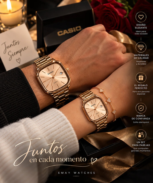 Set de Relojes para Pareja - Reloj Importado