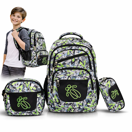 Set Escolar Totto 3 en 1 - Urban Verde