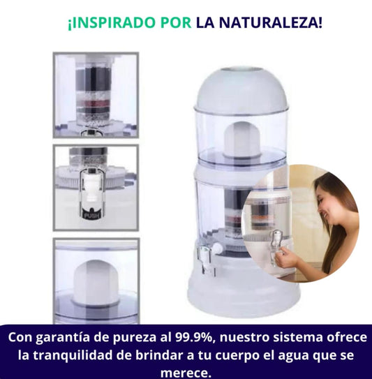 Filtro Purificador de Agua Lemman de 14 litros