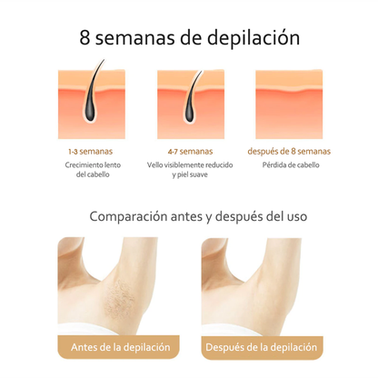 Depiladora Laser Permanente IPL Recargab